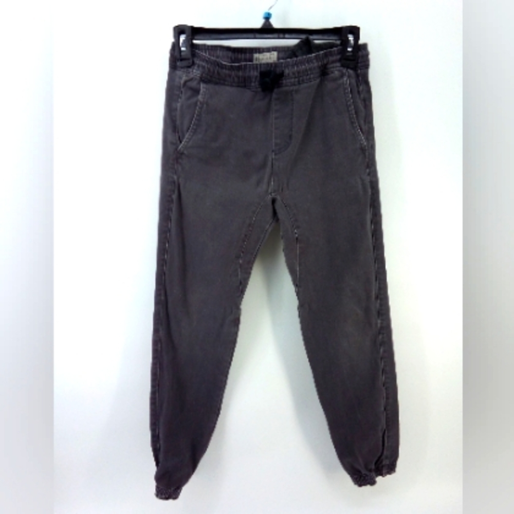 Charles and a half dark gray joggers boys children cotton spandex blend M 2015